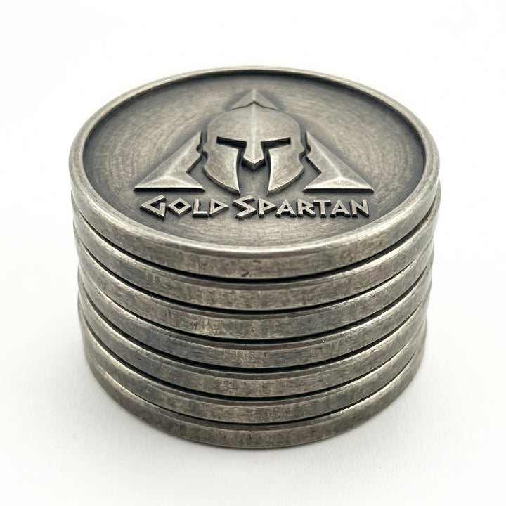 Custom Silver Challenge Coins