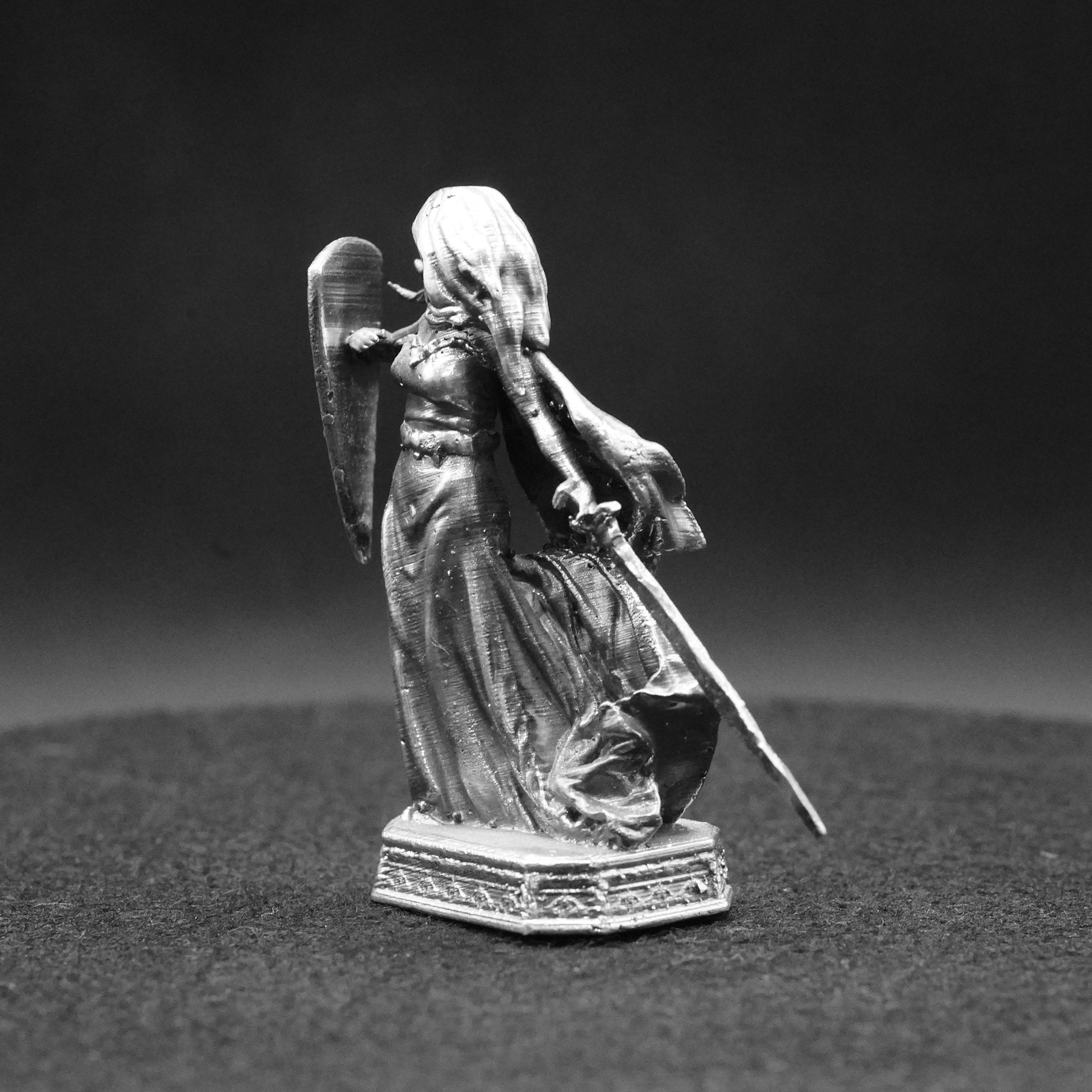 Germania hand poured 999 silver statue collectible by Gold Spartan