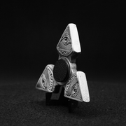 Illuminati Fidget Spinner hand-poured 999+ silver statue by Gold Spartan