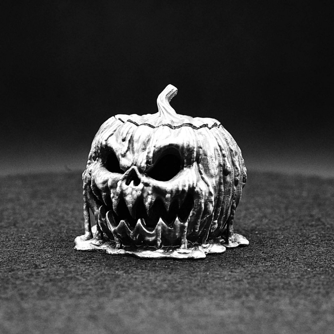 ★SCULPTOR★ Pumkin Shrring Top Pale Gray SC23S285GY Scary-Pumpkin-hand-poured-