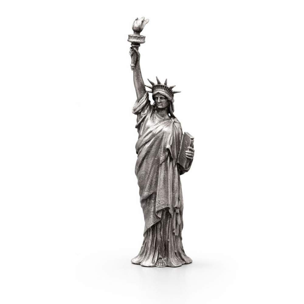 Statue of Liberty hand-poured 999+ silver statue by Gold Spartan