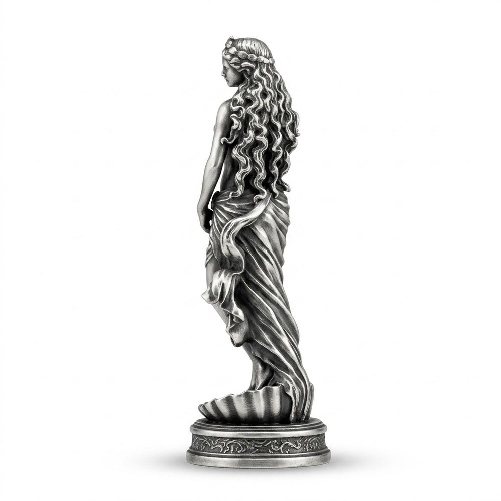 Aphrodite V2 hand-poured 999+ silver statue by Gold Spartan