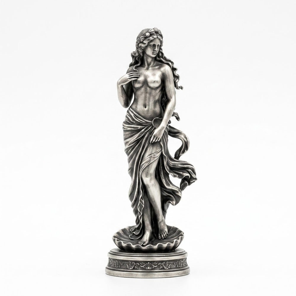 Aphrodite V2 hand-poured 999+ silver statue by Gold Spartan