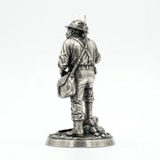 Prospector V3 hand-poured 999+ silver statue by Gold Spartan