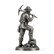 Prospector V3 hand-poured 999+ silver statue by Gold Spartan