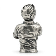 Rosie the Riveter hand-poured 999+ silver statue by Gold Spartan
