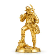 Prospector V3 hand-poured 999+ silver statue by Gold Spartan