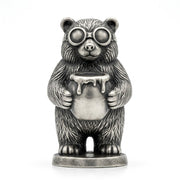 Honey Bear hand-poured 999+ silver statue by Gold Spartan