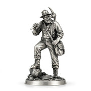 Prospector V3 hand-poured 999+ silver statue by Gold Spartan