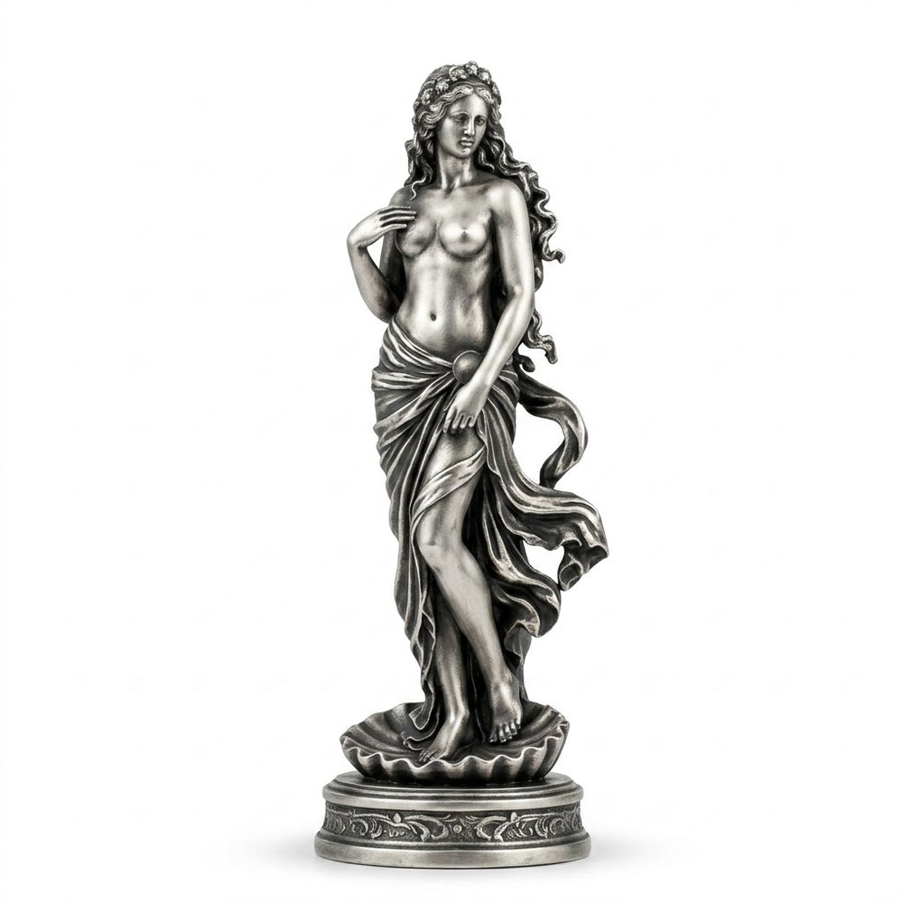 Aphrodite V2 hand-poured 999+ silver statue by Gold Spartan