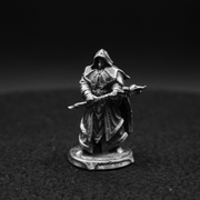 Wizard hand-poured 999+ silver statue by Gold Spartan