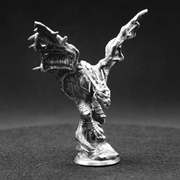 Wyvern Dragon hand-poured 999+ silver statue by Gold Spartan