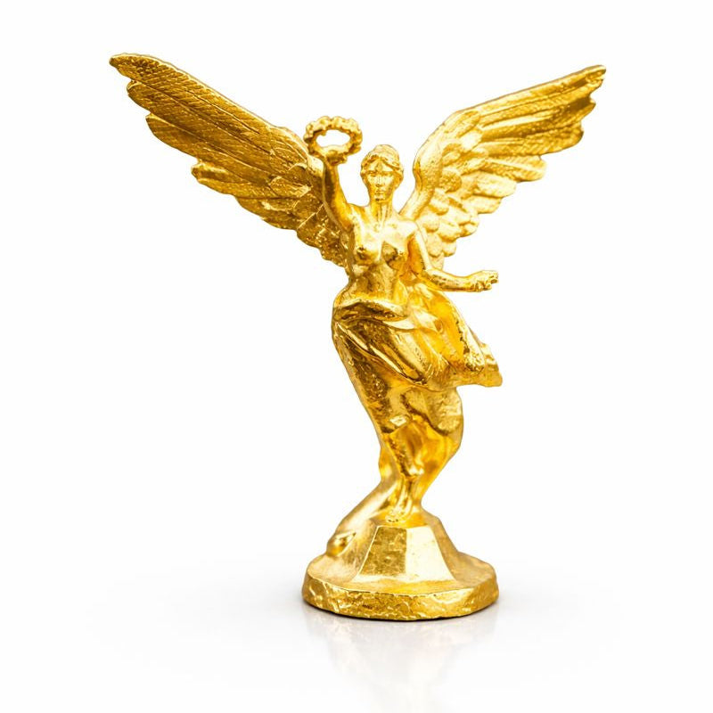 Angel of Independence hand-poured 999+ silver statue by Gold Spartan