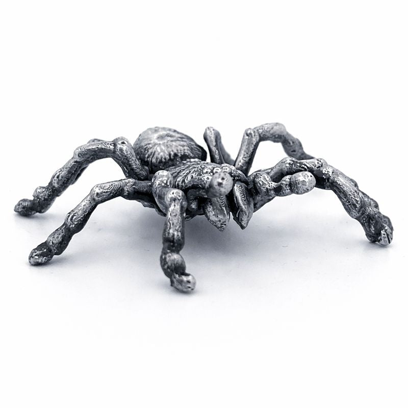 Tarantula hand-poured 999+ silver statue by Gold Spartan