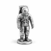 Astronaut hand-poured 999+ silver statue by Gold Spartan