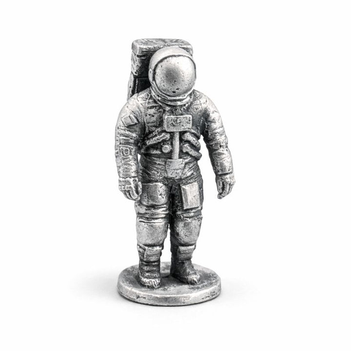 Astronaut hand-poured 999+ silver statue by Gold Spartan