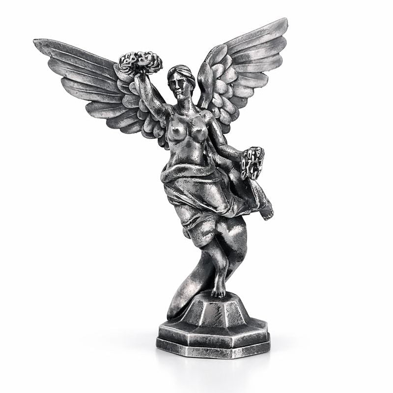 Angel of Independence hand-poured 999+ silver statue by Gold Spartan