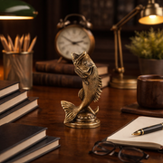 Bass hand-poured 999+ silver statue by Gold Spartan