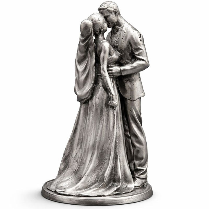 Custom hand-poured 999+ silver statue by Gold Spartan