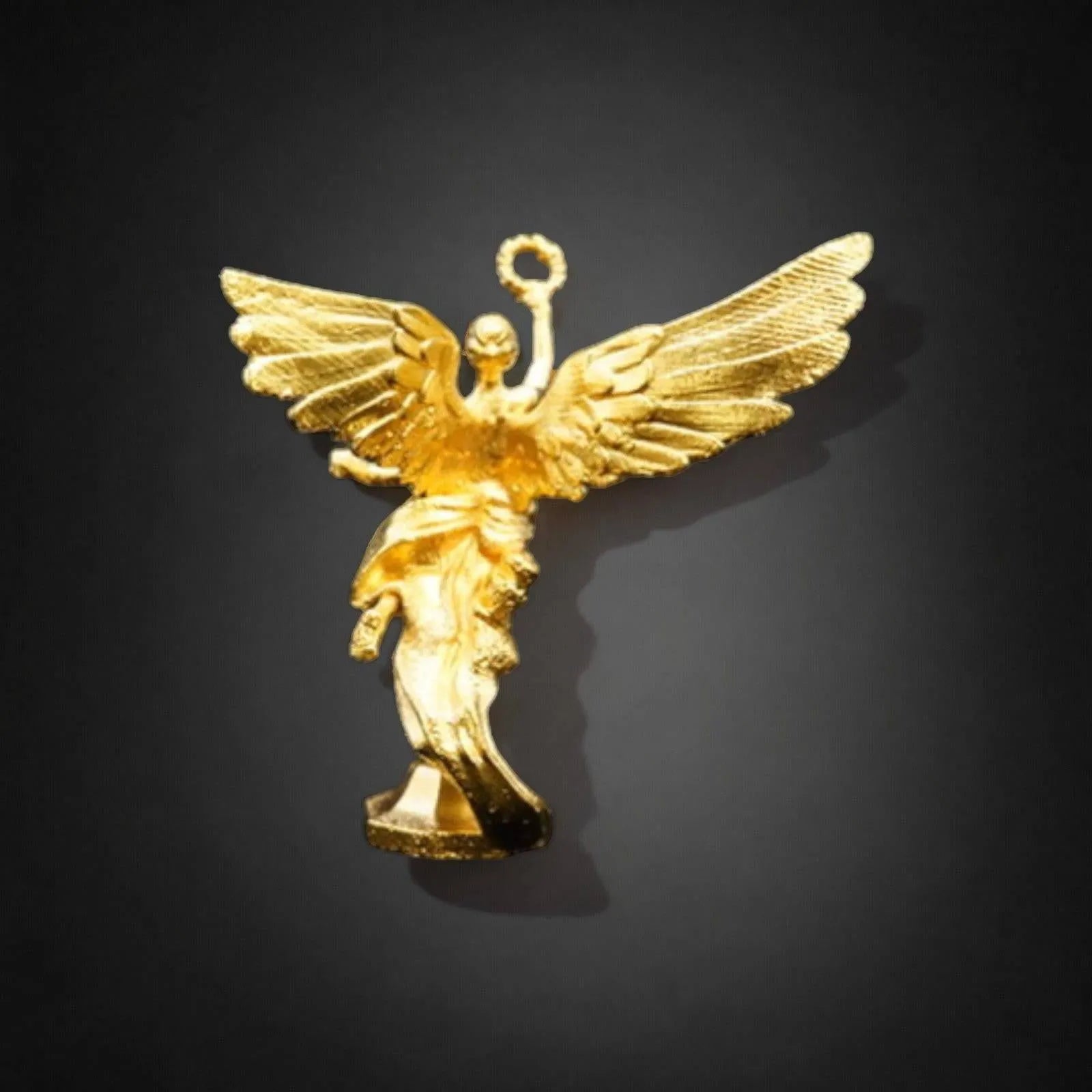 Angel of Independence hand-poured 999+ silver statue by Gold Spartan