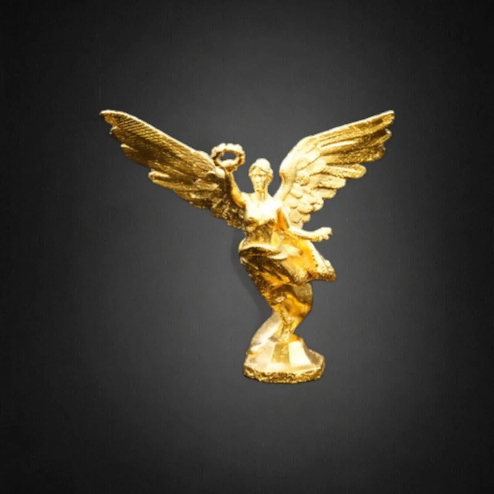 Angel of Independence hand-poured 999+ silver statue by Gold Spartan