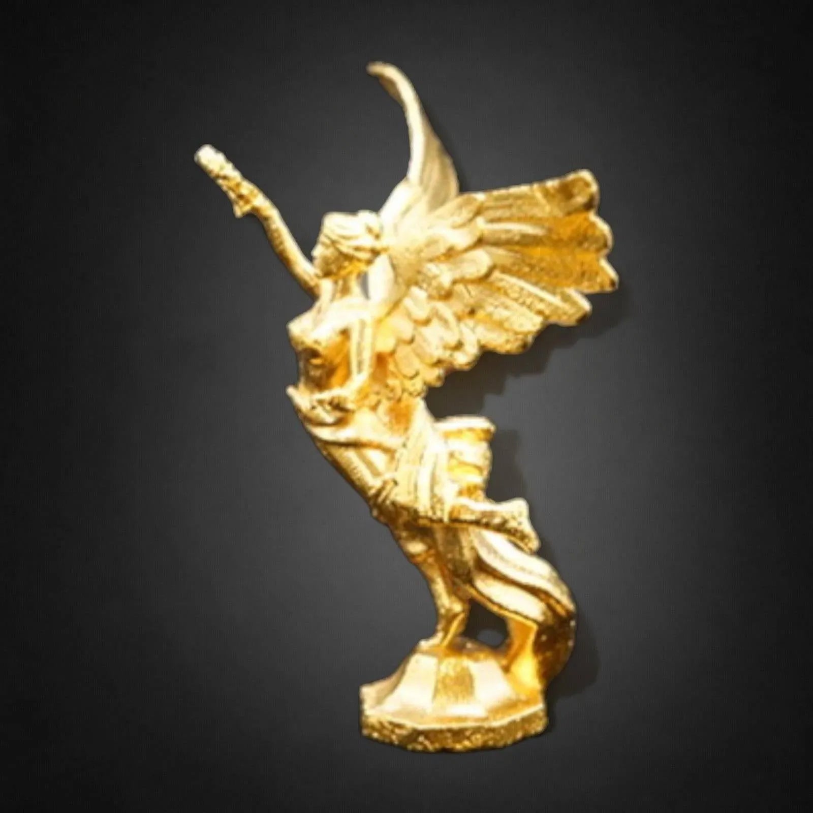 Angel of Independence hand-poured 999+ silver statue by Gold Spartan
