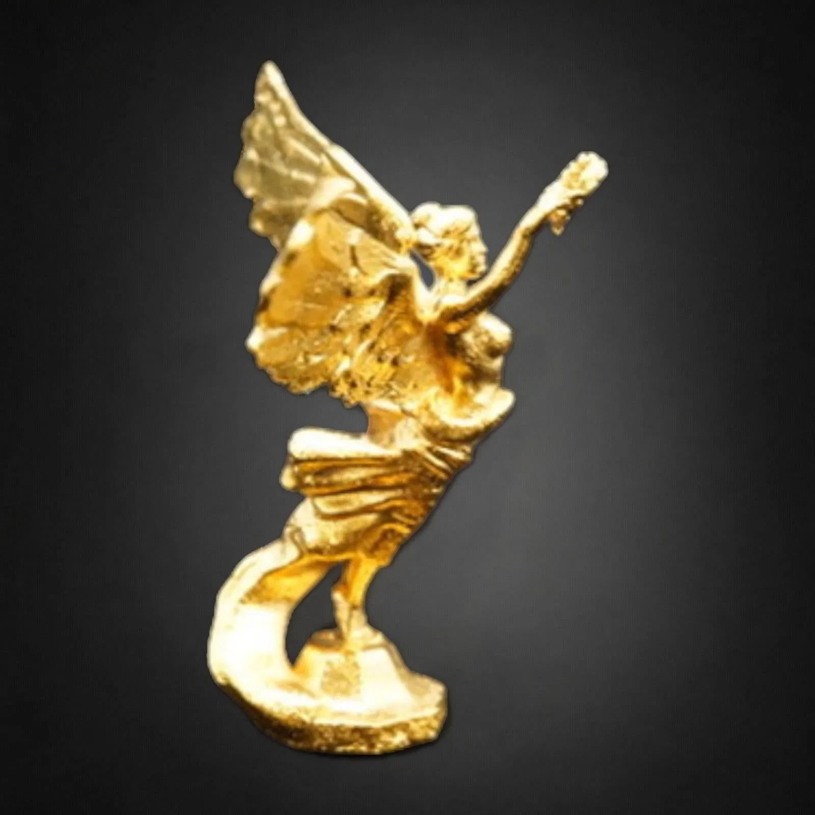 Angel of Independence hand-poured 999+ silver statue by Gold Spartan
