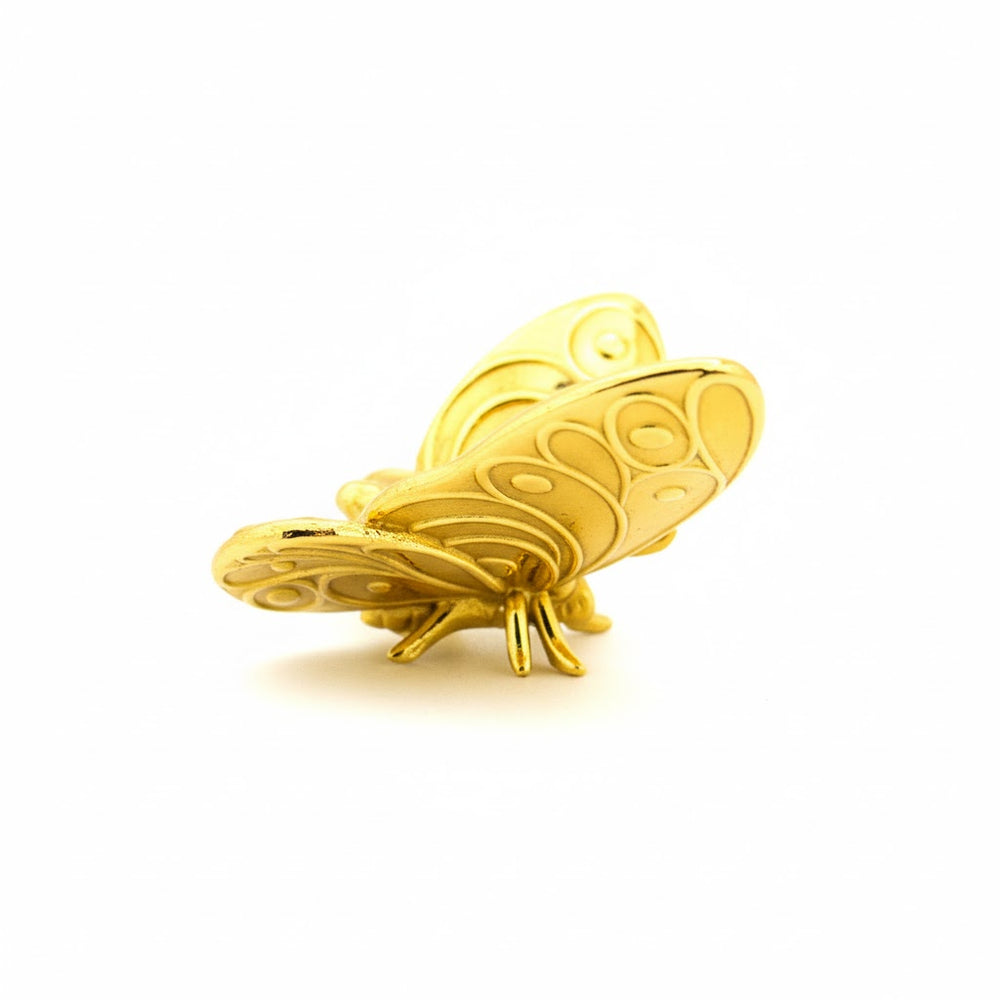 Butterfly hand-poured 999+ silver statue by Gold Spartan