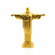 Christ the Redeemer hand-poured 999+ silver statue by Gold Spartan