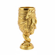 Dragon Chalice hand-poured 999+ silver statue by Gold Spartan