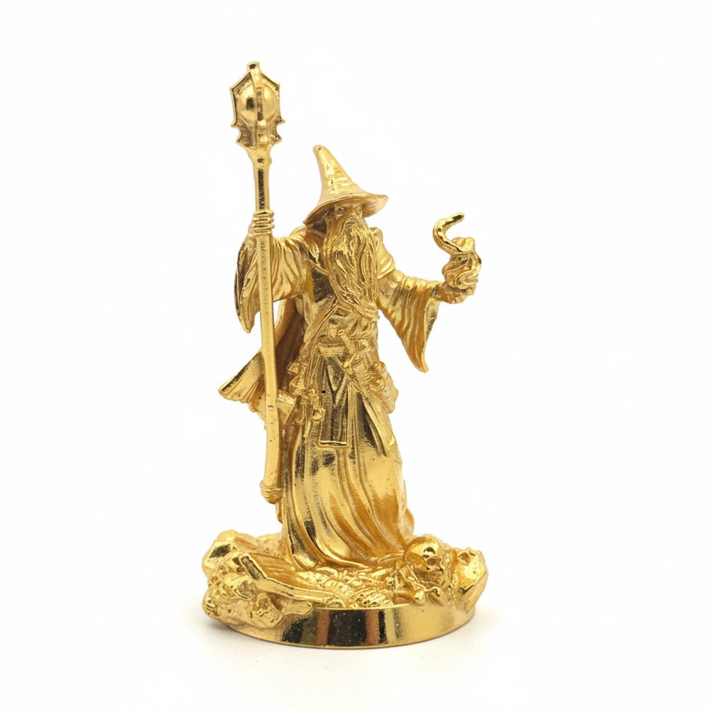 Hero Mage hand-poured 999+ silver statue by Gold Spartan