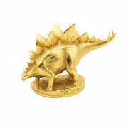 Stegosaurus hand-poured 999+ silver statue by Gold Spartan