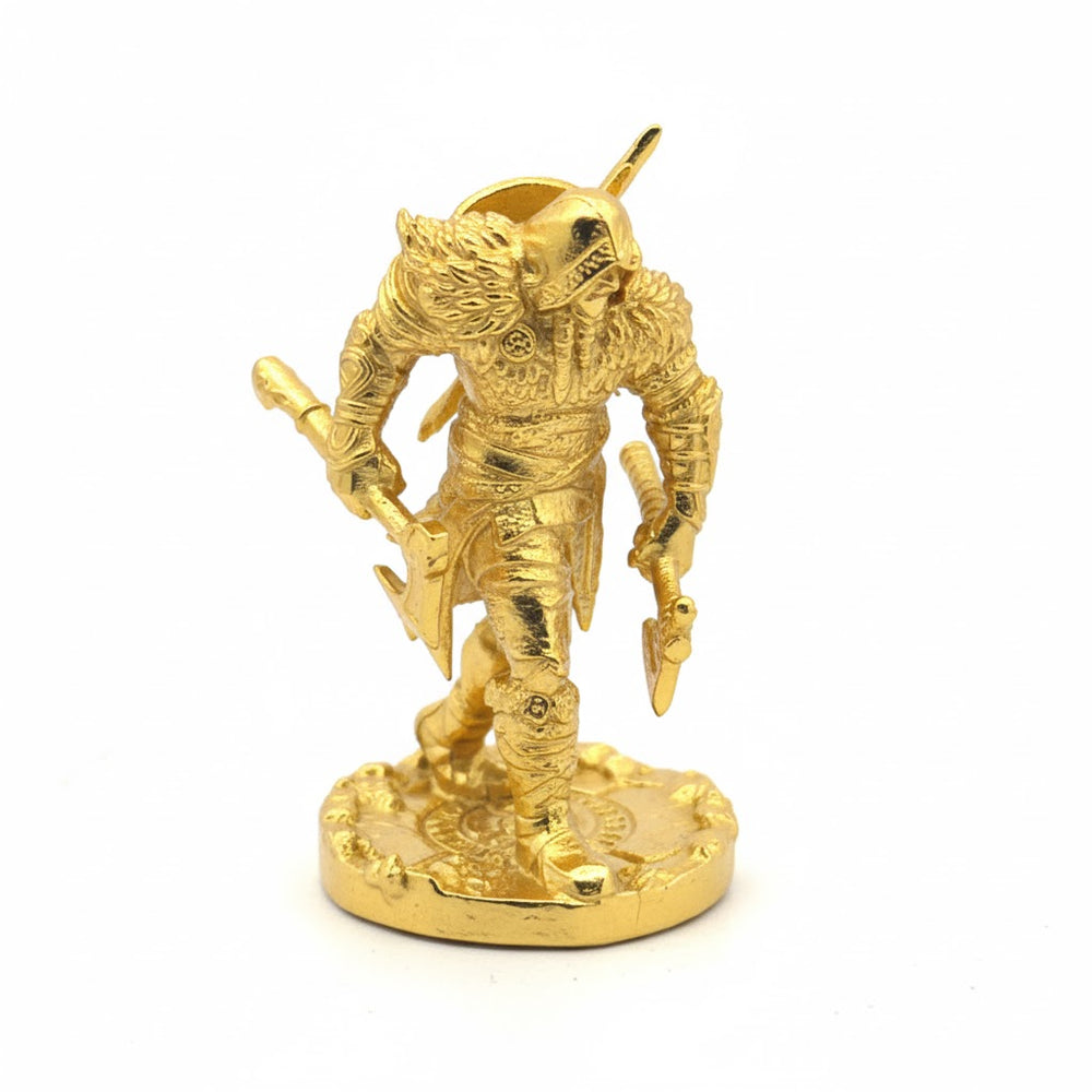 Viking V2 hand-poured 999+ silver statue by Gold Spartan