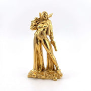 Nun with a Gun hand-poured 999+ silver statue by Gold Spartan