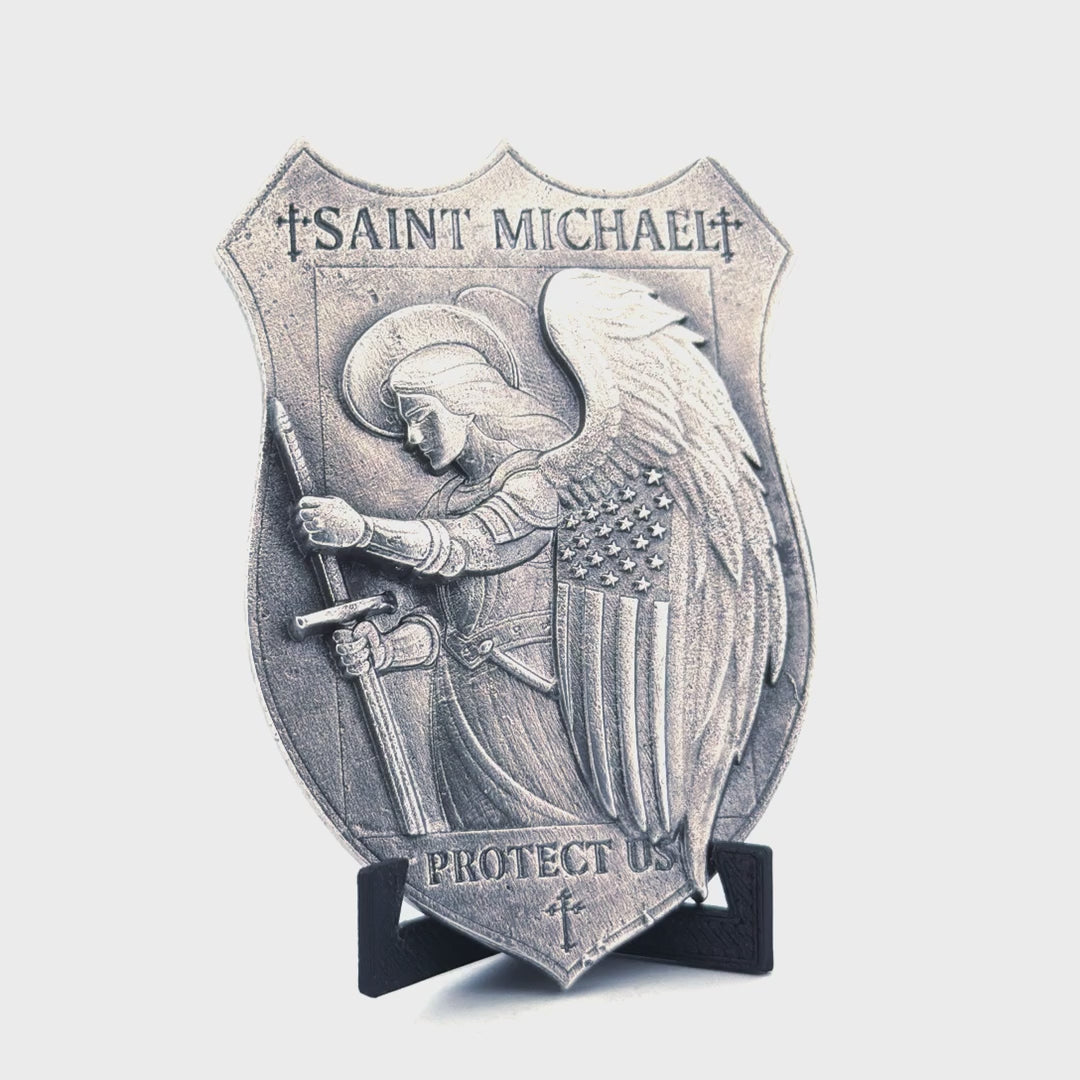 St Michael Badge