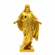 Jesus hand-poured 999+ silver statue by Gold Spartan