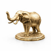 Elephant hand-poured 999+ silver statue by Gold Spartan