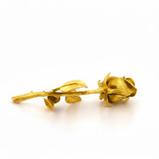 Eternal Rose hand-poured 999+ silver statue by Gold Spartan