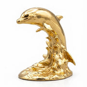 Dolphin V2 hand-poured 999+ silver statue by Gold Spartan