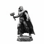 Thor hand-poured 999+ silver statue by Gold Spartan