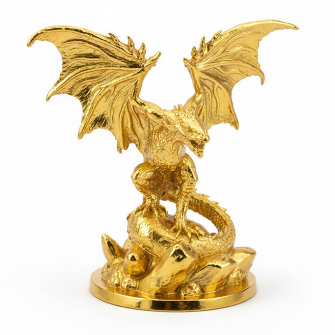 Wyvern Dragon V2 hand-poured 999+ silver statue by Gold Spartan