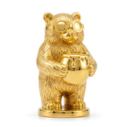 Honey Bear hand-poured 999+ silver statue by Gold Spartan