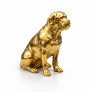 Mastiff hand-poured 999+ silver statue by Gold Spartan
