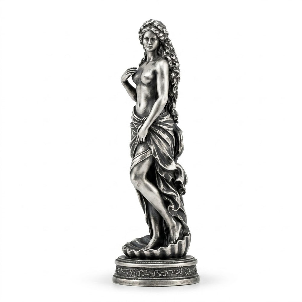 Aphrodite V2 hand-poured 999+ silver statue by Gold Spartan