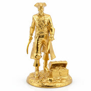Pirate hand-poured 999+ silver statue by Gold Spartan
