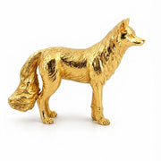 Fox hand-poured 999+ silver statue by Gold Spartan