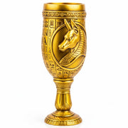 Anubis Chalice hand-poured 999+ silver statue by Gold Spartan