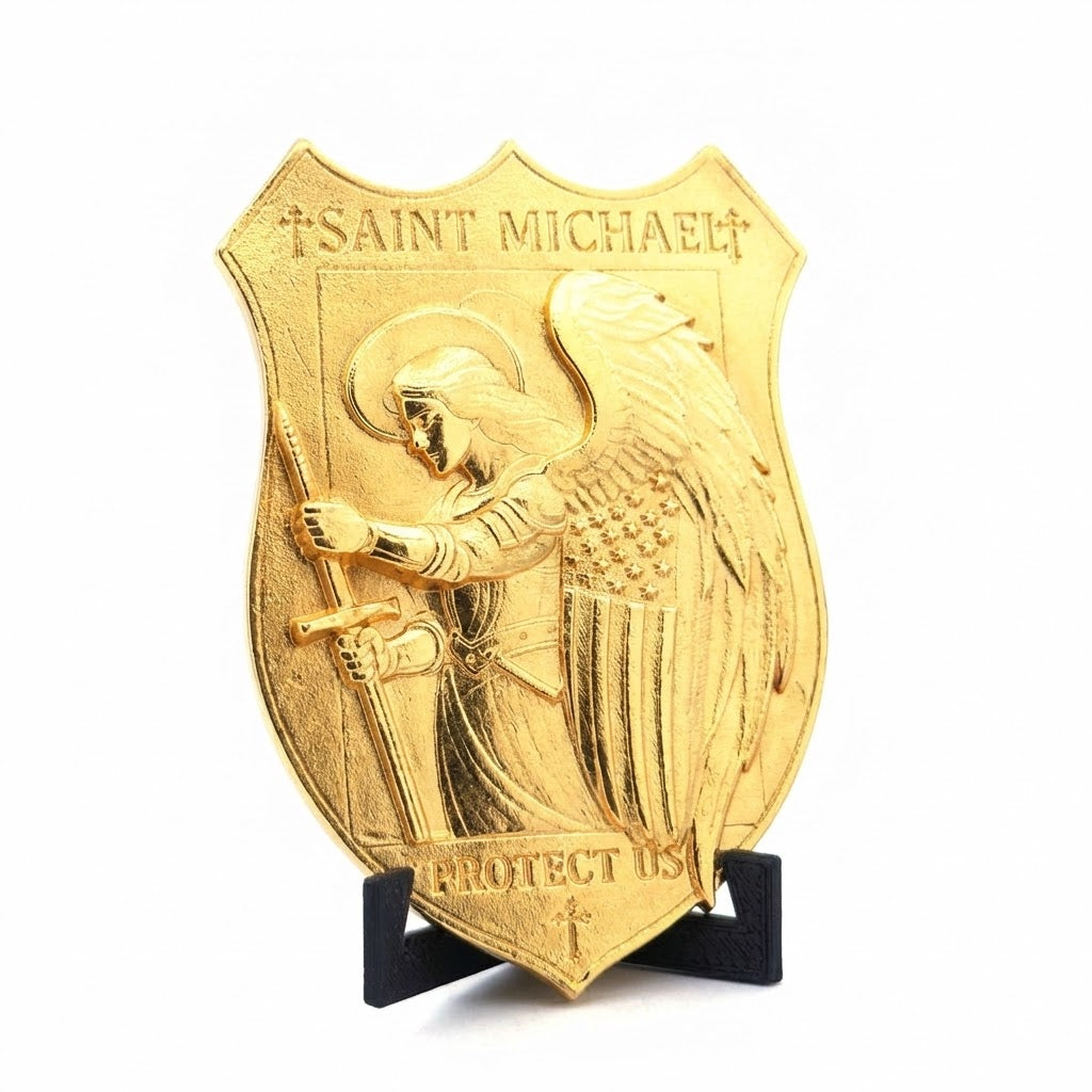 St Michael Badge