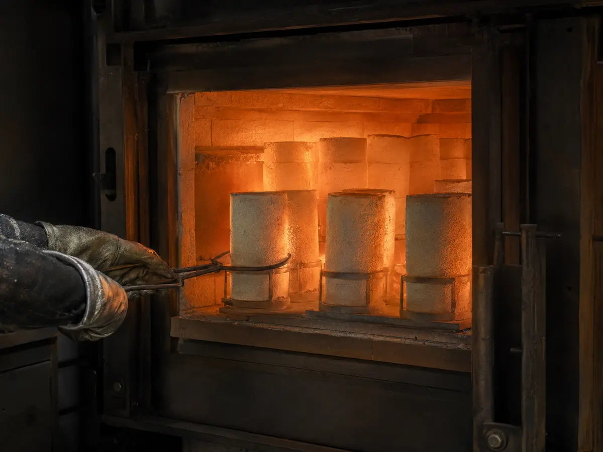 Burn out the master in the Gold Spartan production process